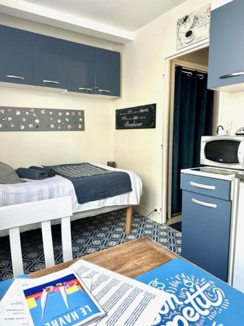 Petit Studio Plage Le Galet Bleu El Havre Exterior foto